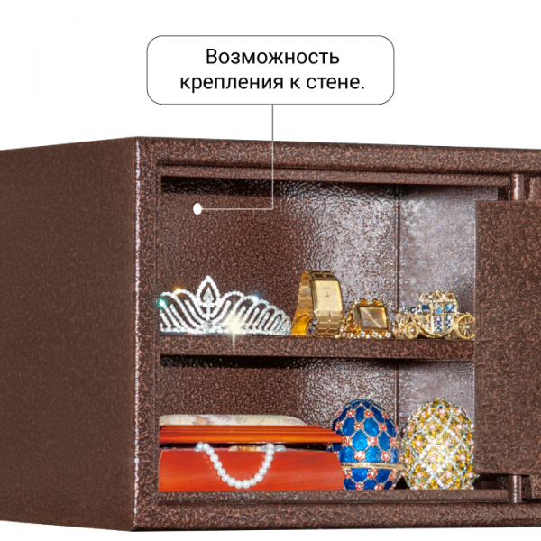 Сейф с электронным замком AGATE AS 3038EL Медный